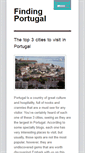 Mobile Screenshot of findingportugal.com